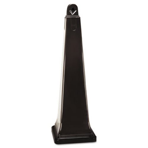 CIGARETTE RECEPTACLE 36" GROUNDSKEEPER BK